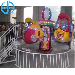 Nouveau 8 Places Fairground Amusement Rides Rotary Bees <span class=keywords><strong>Happy</strong></span> Flying <span class=keywords><strong>Bee</strong></span> Avion Petit Avion Rides À Vendre - Product Image 5