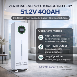 Bullcube 51.2v 400ah Energy Storage <b>Battery</b> Lithium 20.48kwh 4000 Cycles 51.2V GX-48400-RL <b>48v</b> 400ah Lifepo4 <b>Battery</b> 51.2v Energ - Product Image 2