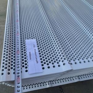 Malla de Protección Contra el Viento de 0.9mm de Grosor, 5 Picos, 5 Metros de Longitud, Color Blanco, para Fábricas de Carbón/Minas - Product Image 5