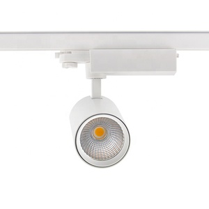 RONSE CE RoHS Lampe sur <span class=keywords><strong>rail</strong></span> LED moderne en aluminium de haute qualité décorée de blanc noir sur <span class=keywords><strong>rail</strong></span> <span class=keywords><strong>avec</strong></span> puce COB - Product Image 5