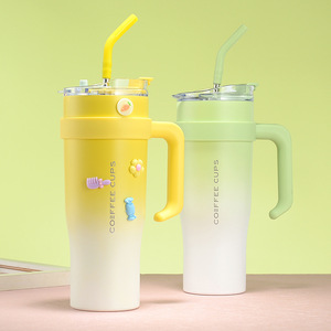 Meilleures ventes : Gobelets isothermes <span class=keywords><strong>Stan</strong></span> Termo Handle de 40 oz, Tasses d'hiver isolées, Gobelets à paille en acier inoxydable, Gobelets Stanl Queachers - Product Image 4