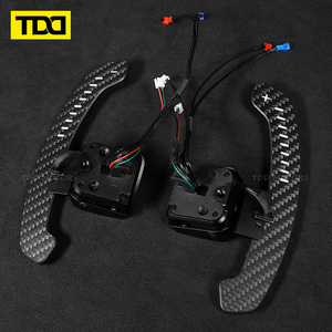 Palancas de cambio magnéticas de fibra de carbono TDD LED para volante de Audi serie C8 A6 A7 S6 S7 RS6 RS7 - Product Image 5