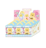 Figurines en peluche Winnie l'ourson 100% originales, boîte colorée, modèle de jouet de 15 cm, objet de collection Kawaii, pendentif unisexe, cadeau, marque Ys