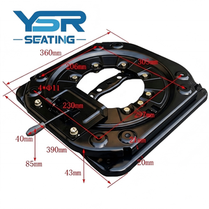 Base Giratoria de Repuesto 360 °   Riel Deslizante Giratorio para Asiento de <span class=keywords><strong>Ford</strong></span> <span class=keywords><strong>Transit</strong></span> RV <span class=keywords><strong>Camper</strong></span> Van - Product Image 4
