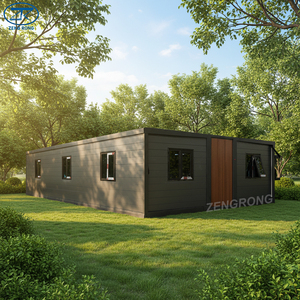 Mini-<span class=keywords><strong>maison</strong></span> <span class=keywords><strong>de</strong></span> luxe avec 3 chambres, cuisine et <span class=keywords><strong>salle</strong></span> <span class=keywords><strong>de</strong></span> <span class=keywords><strong>bain</strong></span>, 40 pieds, pour villa, hôtel mobile, <span class=keywords><strong>maison</strong></span> conteneur extensible - Product Image 1