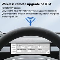 8.8in Carplay Android Auto Bluetooth WiFi USB Navigation Écran tactile IPS HUD Affichage tête haute pour Tesla Model Y Juniper 2025 2026