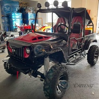 Buggy tout-terrain 4x4 essence/électrique 300cc 350cc, mini-jeep de plage, montagne, pour adultes, mini-jeep 200cc, buggy à batterie