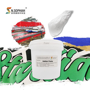 Cao Stretchable vải in ấn Mực in dệt nước dựa trên Mực in màn hình cao su dán - Product Image 5