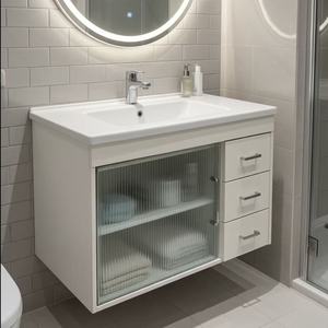 <span class=keywords><strong>Mueble</strong></span> <span class=keywords><strong>de</strong></span> <span class=keywords><strong>Baño</strong></span> <span class=keywords><strong>de</strong></span> PVC Elegante y Práctico para Montar en la Pared: La Mejora Ideal para su <span class=keywords><strong>Baño</strong></span> - Product Image 1