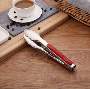 Hot Sale Multi-function Stainless Steel Bread Ice Food &amp; <strong>BBQ</strong> <strong>Tongs</strong> with Silicone Hand Grip-Premium Kitchen Tools - Product Image 6