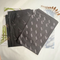 Papier de soie personnalisé avec logo imprimé en couleur, 17g/22g/30g, pour vêtements/bijoux/chaussures