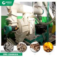 Chine MEILLEUR petit moulin à granulés de tige de coton de bois de biomasse de sciure de bois pour la fabrication de balle de riz, granulés de paille dans le processus de production