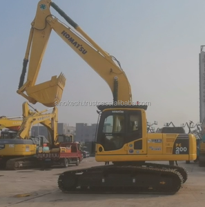 Komatsu เครื่องขุดดิน PC200-8ประสิทธิภาพสูง20ตันอุปกรณ์ขุดดินมือสองพร้อมมอเตอร์141KW ความจุถัง1.5เมตร - Product Image 3