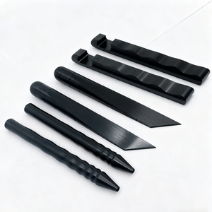 Ouvre-bouteille ondulé usiné par CNC - Acier inoxydable Traitement multi-surfaces (Placage/Brossé/Polis) Électroérosion par fil et perçage Sans MOQ - Product Image 1