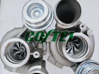 Turbocharger Upgrade Heavy Duty Stage 2 1000HP untuk BMW M5 M6 X5M X6M S63 800076 800075 7846918AI03 7850317 7848113 7849044