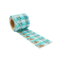 Étiquettes thermorétractables en PVC PET de haute qualité, impression en héliogravure, étiquettes d'emballage durables pour les boissons, l'eau minérale