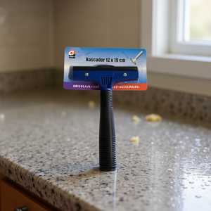 Raschietto MNJ 12 X 19 Cm con Manico in Gomma per Lavori di Pulizia e Raschiatura - Product Image 3