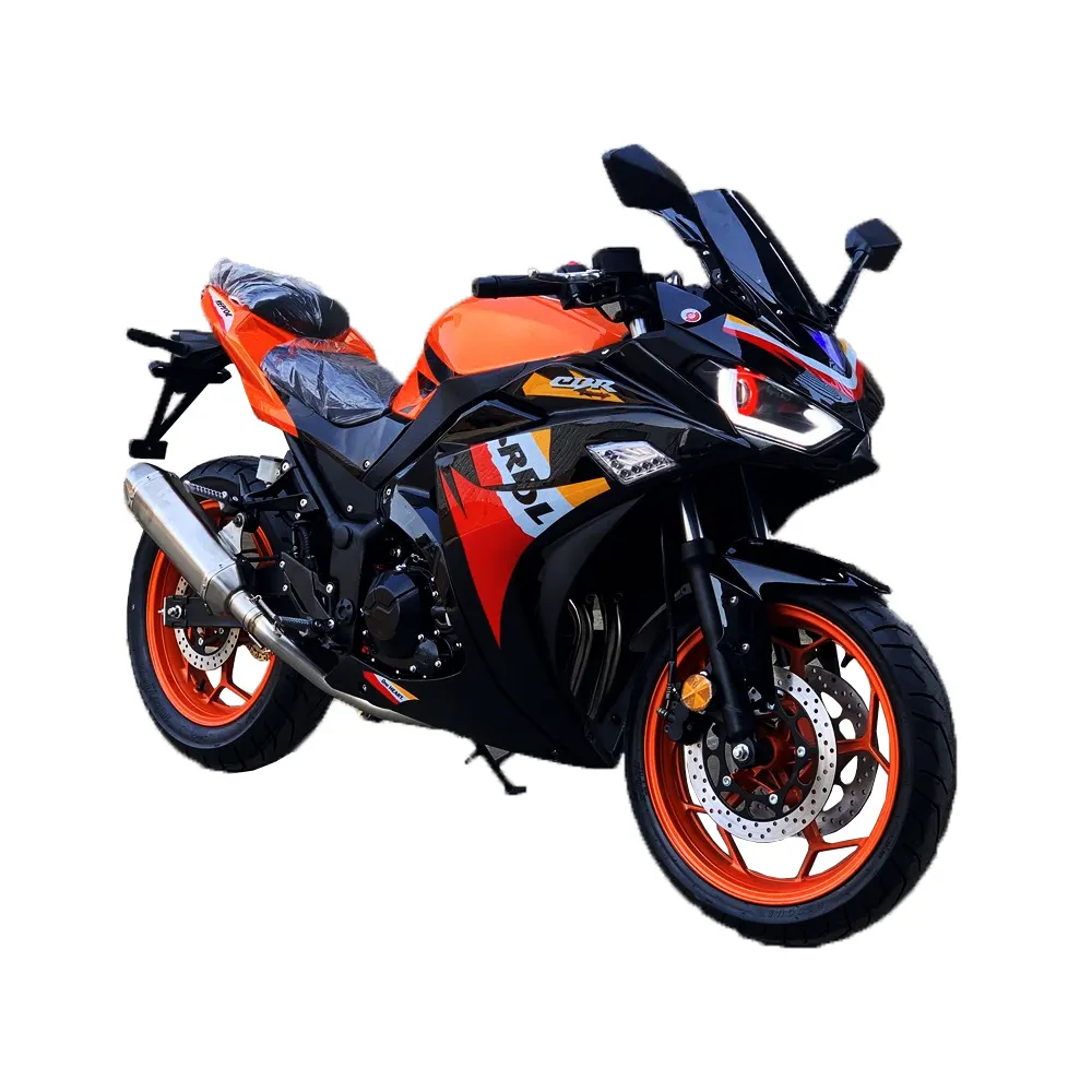 دراجة نارية رياضية مخصصة CKD SKD 150CC 200CC 400CC 600cc دراجة نارية مزدوجة الأسطوانة في المبيعات