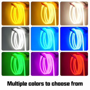 Tira de Luces LED de Neón Pixel de 360 Grados RGB 24V 5M, Tubo Flexible LED con Iluminación Dinámica para Decoración - Product Image 5