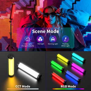 नया LUXCEO V8 <span class=keywords><strong>LED</strong></span> वीडियो लाइट ट्यूब पोर्टेबल USB रिचार्जेबल स्टूडियो फिल्म फोटोग्राफी लाइटिंग CRI 95+ <span class=keywords><strong>LED</strong></span> वीडियो लाइट <span class=keywords><strong>RGB</strong></span>