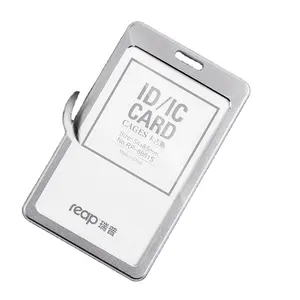 Reap big size metal ID/IC business card holder for employee id card holder