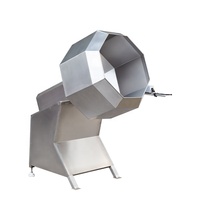 Mélangeur à tambour octogonal de qualité industrielle, mélangeur d'aliments en acier inoxydable, machine automatique de revêtement de film de sucre