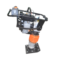 Honda Gx160 essence essence portable 5.5Hp Honda moteur petit pilon compacteur bourrage pilon