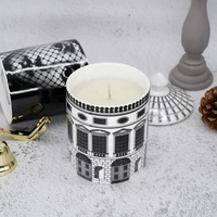 Boîte cadeau personnalisée de luxe, décor de maison, rangement en céramique, pot en porcelaine, bougie parfumée