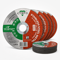 Disque de coupe / disque abrasif Sanfeng 125 mm 5 pouces pour métal et acier inoxydable