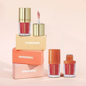Emballage de rouge à lèvres et de gloss recyclable de 7 ml, tubes de gloss en PETG de 6 ml, logo personnalisé, mini tube de gloss - Product Image 1