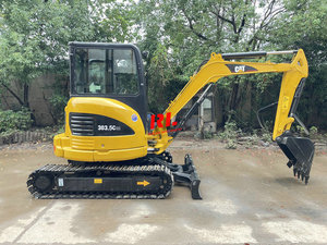 Mini-excavatrice sur chenilles Caterpillar CAT303.5 d'occasion de 3,5 tonnes, moteur d'origine japonais, modèle 2024, excellent état - Product Image 2