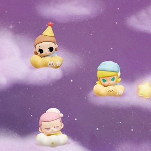 POP MART Blind Box Peluche da Collezione 100% Originale, Serie POPBEAN Goodnight, Night Sky, Figurine in Scatola Misteriosa - Product Image 4