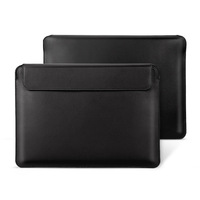Vente en gros de housse de protection en cuir pour ordinateur portable, étui pratique et étanche pour Macbook