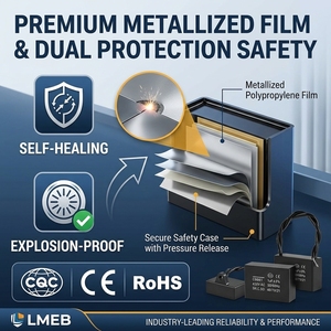 <span class=keywords><strong>Condensateur</strong></span> <span class=keywords><strong>de</strong></span> ventilateur CBB61 3UF 3.5UF 4UF <span class=keywords><strong>450V</strong></span>, condensateurs à film polypropylène métallisé, <span class=keywords><strong>condensateur</strong></span> <span class=keywords><strong>de</strong></span> démarrage du moteur <span class=keywords><strong>de</strong></span> ventilateur - Product Image 5