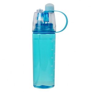 Bouteille d'eau en plastique de 600 ml, bouteille d'eau de sport avec vaporisateur - Product Image 1