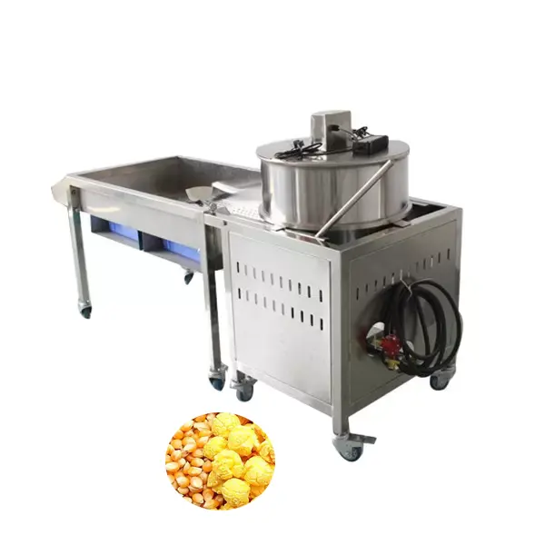 Kommerzielle Popcorn-Herstellungsmaschine kugelförmig Popcorn-Maschine mit Gasheizung