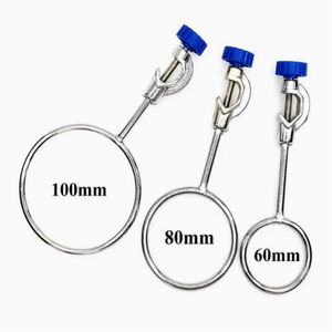 Soporte de laboratorio para retorta, abrazadera de soporte, juego de plataforma de matraz, soporte de hierro - Product Image 1