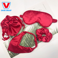 Masque de sommeil en soie, Logo privé personnalisé, masque oculaire pour mieux dormir