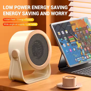 Mini Plastic Desktop Electric Heater <b>Remote</b> Control Low Noise Fast Heating Overheat Protection PTC Heating EU/AU/UK/US <b>Plug</b> for - Product Image 4