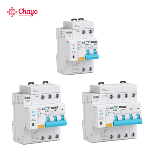 Pemutus Sirkuit RCBO Pintar Wi-Fi Tuya 30mA 10KA 2P/3P/4P untuk Penggunaan Industri dan Rumah Tangga dengan Proteksi Kebocoran dan Kontrol Jarak Jauh Chayo - Product Image 1