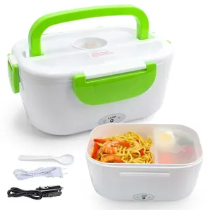 12V/24V/110V/220V Portable Electric Lunchbox Plastic Lunch Box Warmable