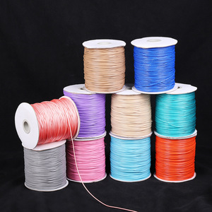 Cordon coréen coloré Wanyu en stock <span class=keywords><strong>pour</strong></span> la confection de colliers et <span class=keywords><strong>bracelets</strong></span> DIY, matériel de tissage fait main <span class=keywords><strong>pour</strong></span> la confection de vêtements, couleur unie - Product Image 4