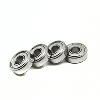 Rodamiento R2-5ZZ SR2-5ZZ / RI-518ZZ de Bolas de Ranura Profunda 3.175*7.938*3.571mm Rodamiento de Motor de Alta Calidad Métrico de Acero Cromado/Acero Inoxidable