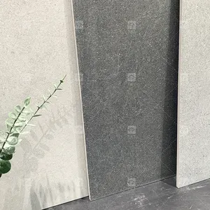 High Quality Porcelain Rustic Tile For Bathroom Wall Floor Tiles With Matte Finish 600x600 Non-Slip Luxury Concrete Look Tile