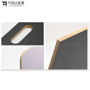 Estante de puertas de madera personalizable Soporte de manija de puerta corredera <span class=keywords><strong>con</strong></span> estante de exhibición de piso de metal y estante de tablero de espuma de <span class=keywords><strong>PVC</strong></span> - Product Image 6