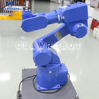 6 Eksenli Endüstriyel Robot 7kg Taşıma Kapasiteli Robotik Kol Cobot Motor Dişli Kutusu Rulman Paslanmaz Çelik Taşlama ve Yükleme İçin Mevcut