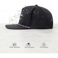 Casquette de golf et de baseball haute performance, respirante, découpée au laser, multi-tailles, compatible grandes têtes, avec cordon