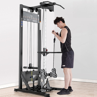 WENDY Équipement de fitness commercial complet unisexe, Station d'entraînement multifonctionnelle pour tirage vertical et exercices d'isolement des pectoraux