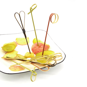 Palillos de Bambú Desechables para Cócteles, Brochetas Biodegradables de Color Natural de 6-18 cm, Ecológicas - Product Image 6