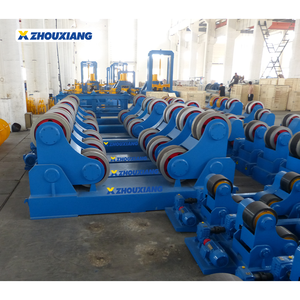 Rotateur de tuyaux pour soudage de navires conventionnels réglable Zhouxiang 6t-500t, certifié CE ISO, 220-470V 2x5.5KW, assistant de soudage - Product Image 6